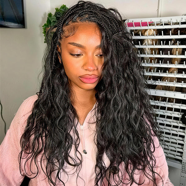 24h Shipping | OQ HAIR Whisper Soft Body Wave Crochet Hair Weightless Fast Home Application