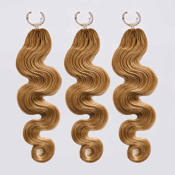 OQ HAIR #30 Lightweight Body Wave Crochet Human Hair Easy Salon-Quality Installation