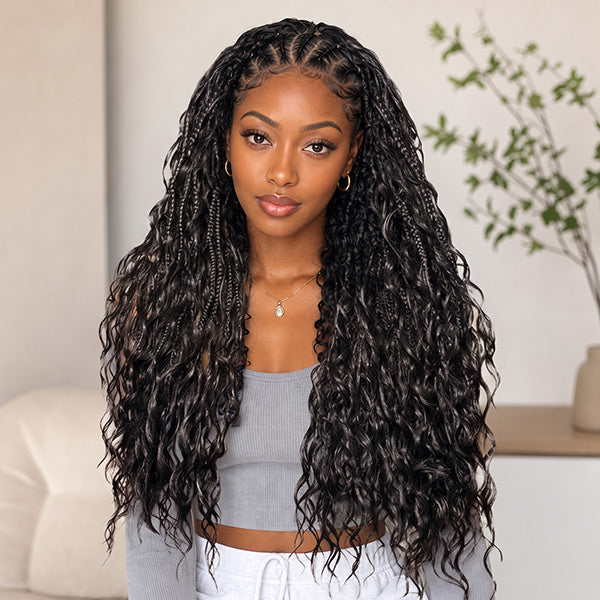 Premium Natural Wave Crochet Box Braids Hair | OQ HAIR – OQHAIR