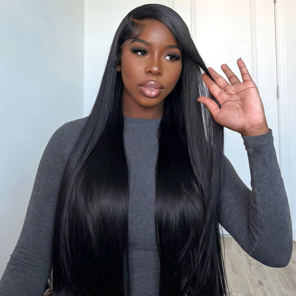 CLEARANCE | Glueless Straight Hair Pre-cut 13x6 Lace Front Wear Go Wig For Women