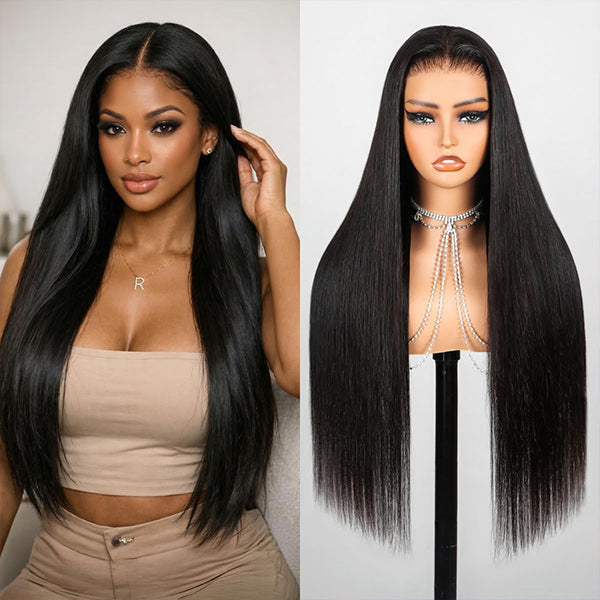 CLEARANCE | Glueless Straight Hair Pre-cut 13x6 Lace Front Wear Go Wig For Women