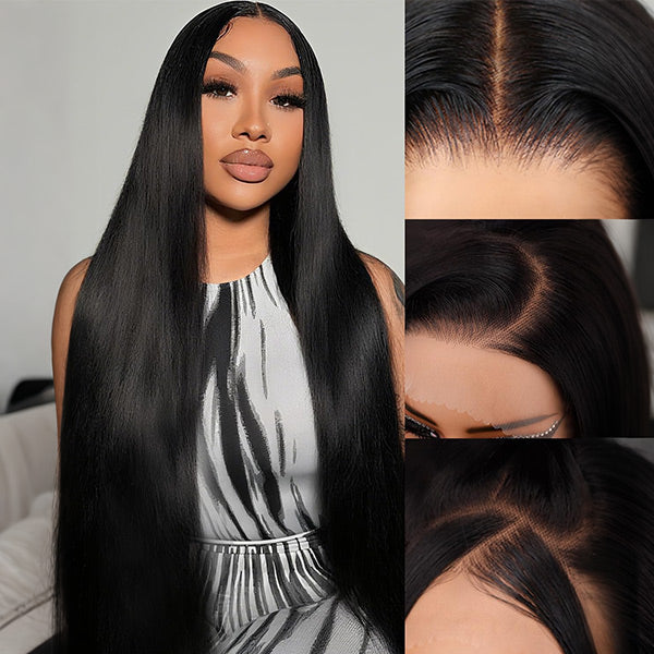 CLEARANCE | Glueless Straight Hair Pre-cut 13x6 Lace Front Wear Go Wig For Women