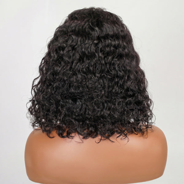 CLEARANCE | Glueless Water Wave Bob Wig Pre-Cut 7x5 HD Lace Wear Go Wig
