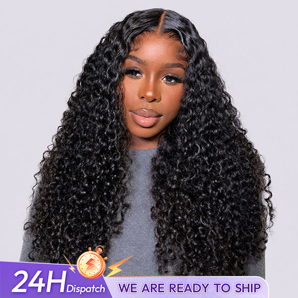 24h Shipping | Deep Wave Human Hair 13x4 13x6 Lace Frontal Wig For Black Women
