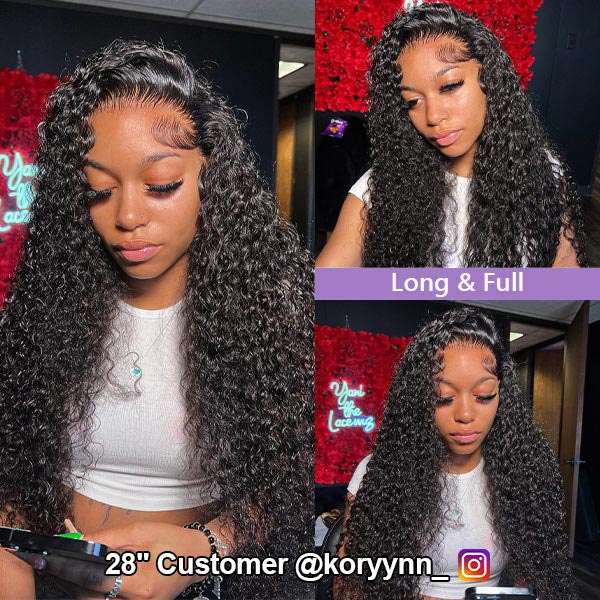 Water Wave Wigs HD Lace Front Wigs Wet And Wavy Brazilian Human Virgin Hair Preplucked Natural Hairline