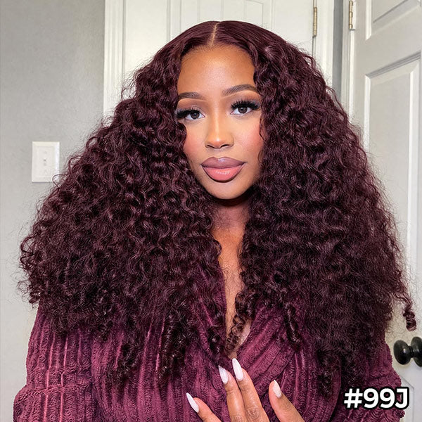 OQ HAIR Pro-Mix Bundle Deal Burmese Curly Crochet Human Hair Soft Defined Curls - Multiple Color Options
