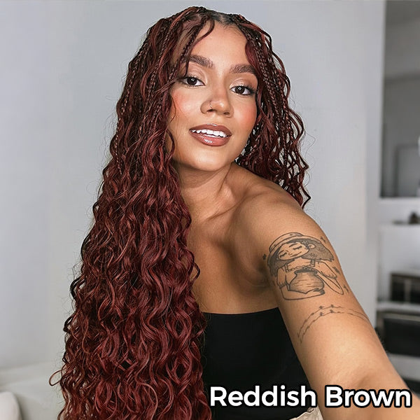 OQ HAIR Pro-Mix Bundle Deal Burmese Curly Crochet Human Hair Soft Defined Curls - Multiple Color Options
