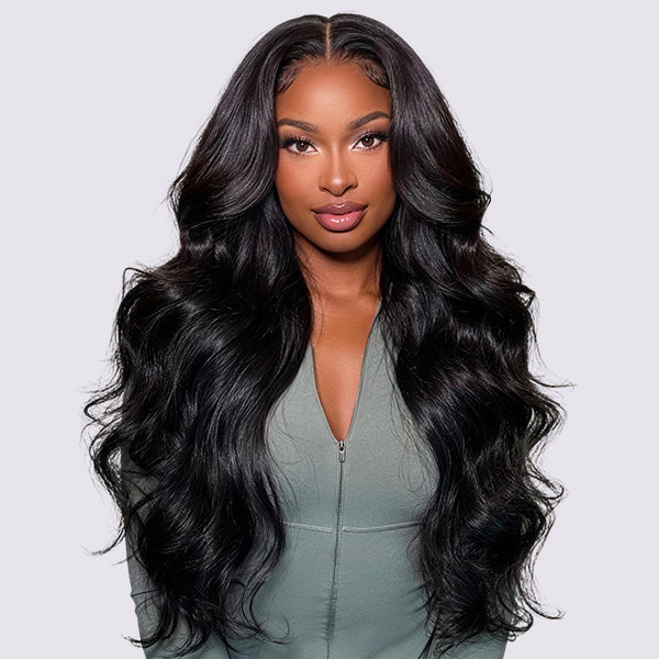 Body Wave V Part Wig With Drawstring Secure Fit Everyday Wear