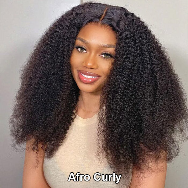 BOGO Long 26inches-32inches Straight/Wavy/Curly Wear Go Wig Various Styles Pre-cut 6x4 HD Lace Wig