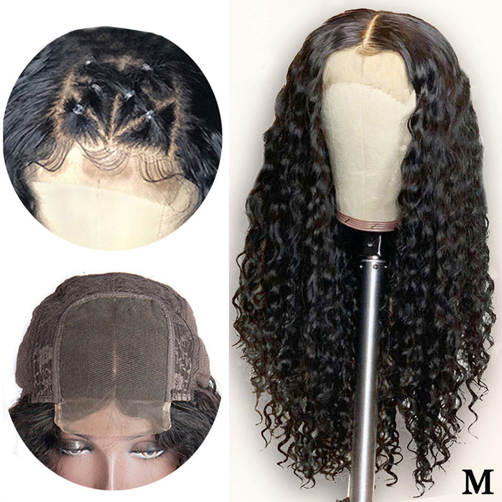 Flash Sale | Deep Wave 4x4 Lace Closure Human Hair Wig