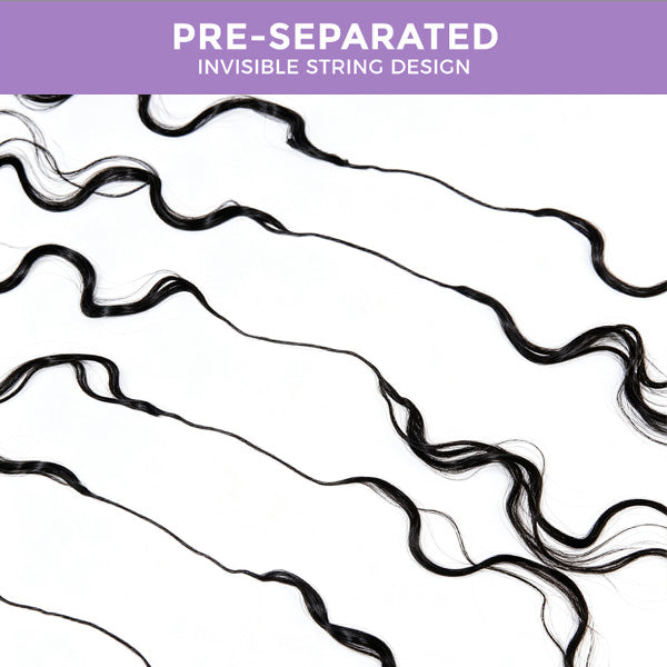 OQ HAIR 1B/3/27 Highlight Kinky Curly Crochet Human Hair Shed-Free Easy Install
