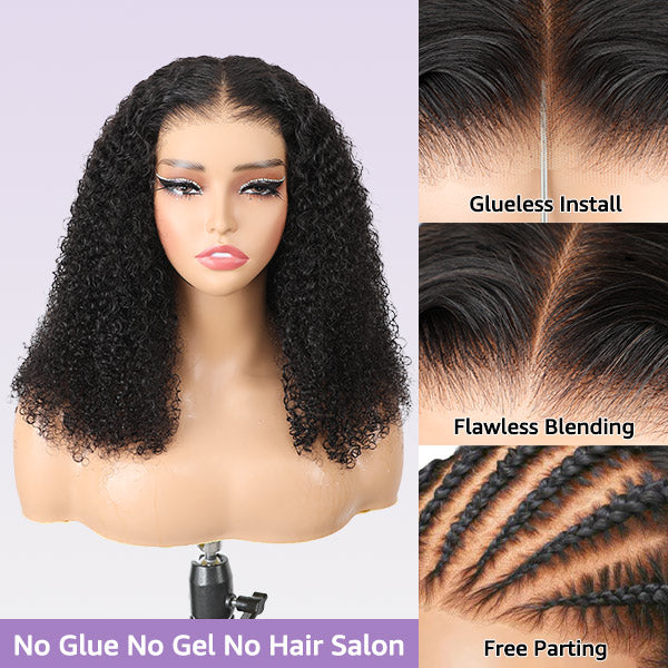 Today's Deal | Deep Wave & Kinky Curly Hair Pre-Cut 6x4 HD Lace Wear Go Glueless Wigs