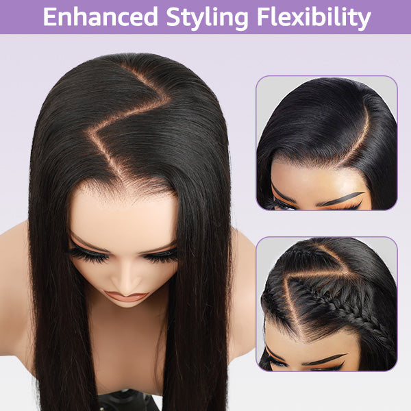 TikTok Viral Body Wave 7x5 HD Lace Wear Go Wig With Bleached Mini Knots
