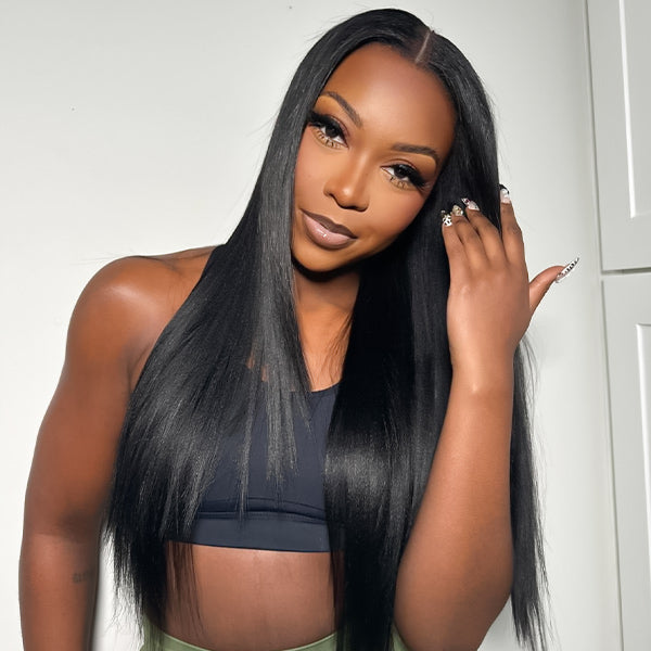 pre-plucked pre-bleached knots wig