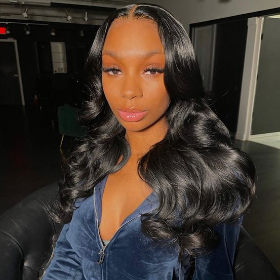 Pre-Bleached Knots Body Wave Hair Wear Go Glueless Wigs Hd Lace