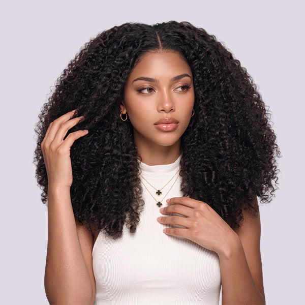 OQ HAIR Pixie Curly 9x6 Skin HD Lace Glueless Crochet Wig Breathable Lightweight Natural Hairline