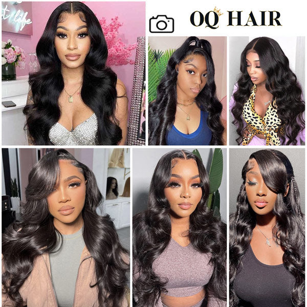 Body Wave Lace Front Wig Melted Hairline HD Lace Wigs Brazilian Hair