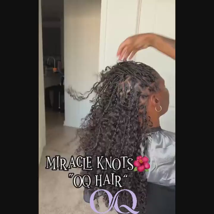 OQ HAIR Premium Burmese Curly Crochet Human Hair Soft Defined Curls Natural Looking For Everyday Glam