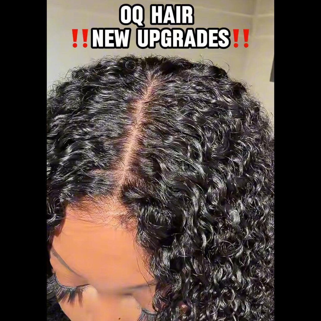 OQ HAIR Afro Curly FreedoorM Wig Back Versatile Opening Pre-Cut 9x6 Skin Lace Snug Fit Drawstring Wear Go Glueless Wig