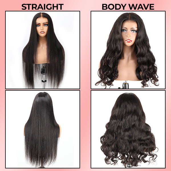 Wholesale Package | Wear Go Glueless Wigs Pre Cut 4x6 HD Lace Wigs Human Hair Pre-Plucked