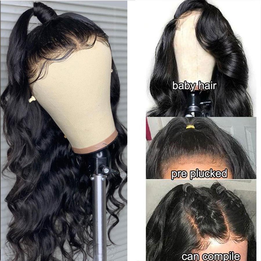 Glueless 4*4 Lace Closure Wig Pre-Plucked Loose Wave Human Hair Wigs Loose Curly 200% Density Wigs Natural Hairline - ORIGINAL QUEEN HAIR