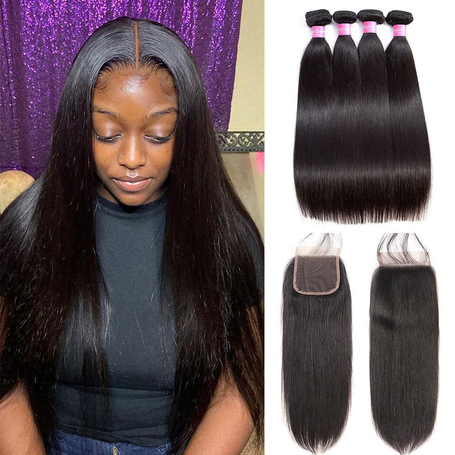 4 Bundles With Closure OQHAIR