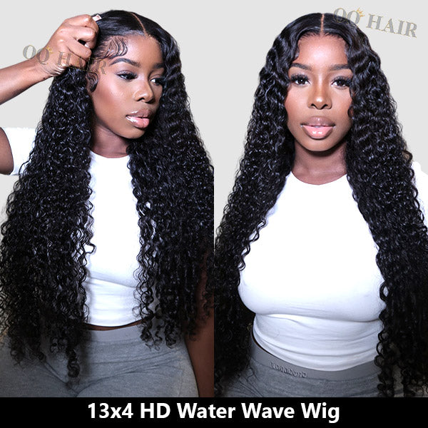 Water Wave Hair HD Lace Front Wigs Wet And Wavy Wigs