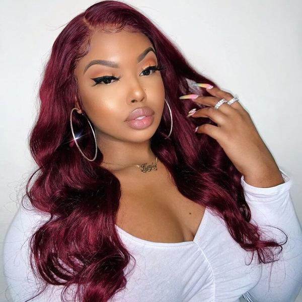 Human virgin lace front wigs online