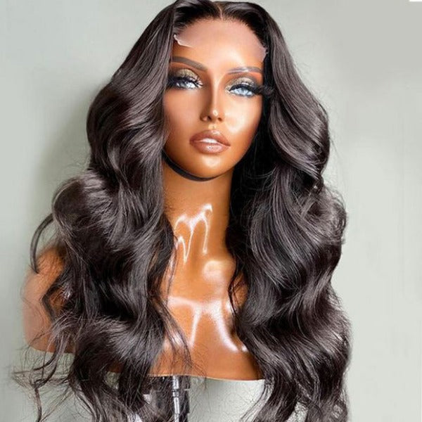 5x5 Lace Closure Wigs Body Wave Human Hair Wig