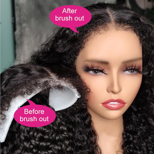 Type 4 Hairline Undetectable 13x4 HD Lace Front Wigs with