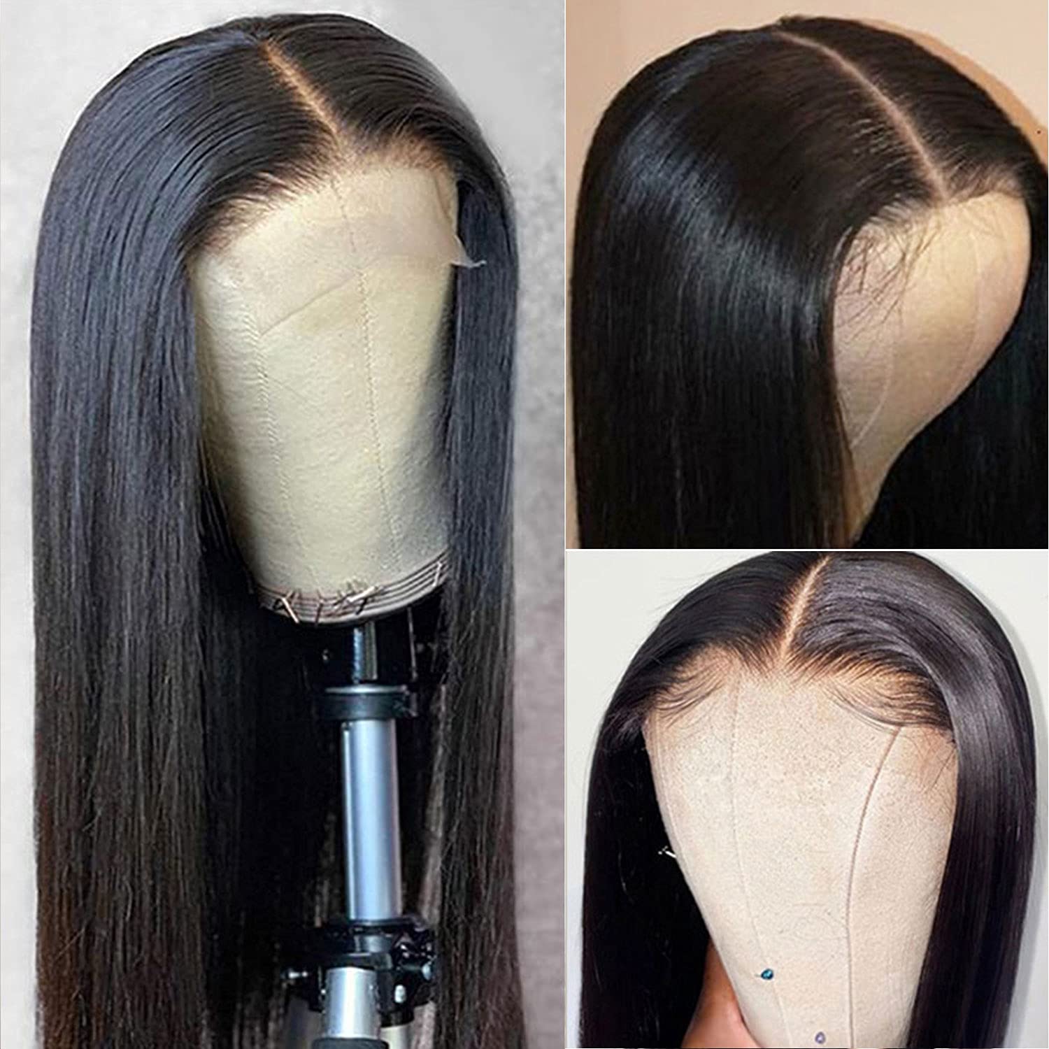 lace closure 22 inch wig