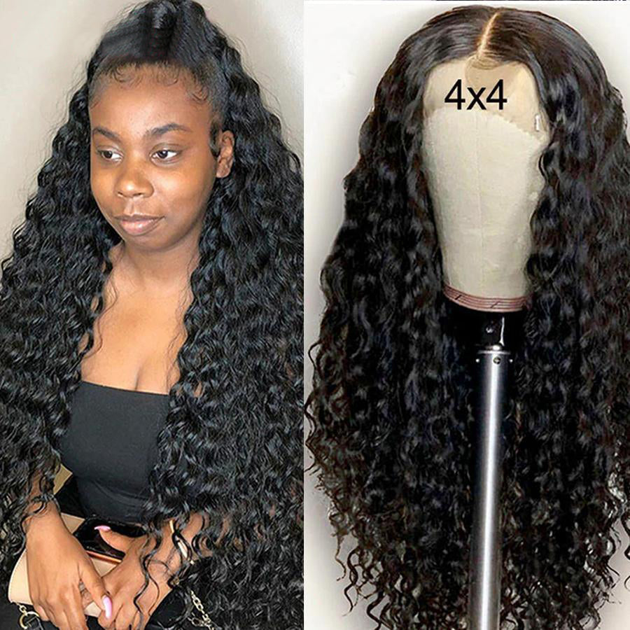 Image of Mellow blonde quick weave blunt cut with closure