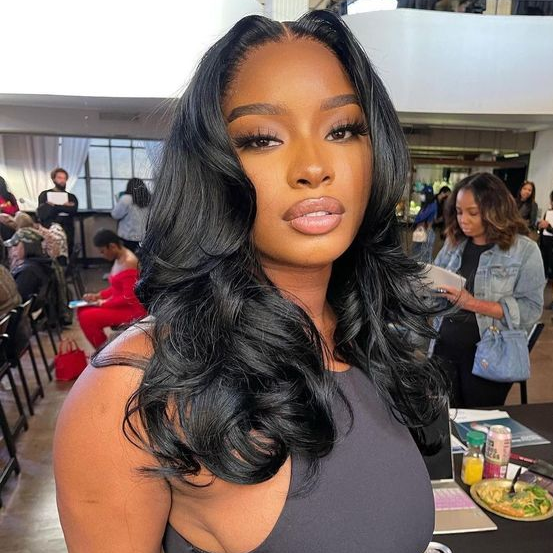 Ocean Wave Glueless Wig 4x6 HD Lace Front human hair Wigs