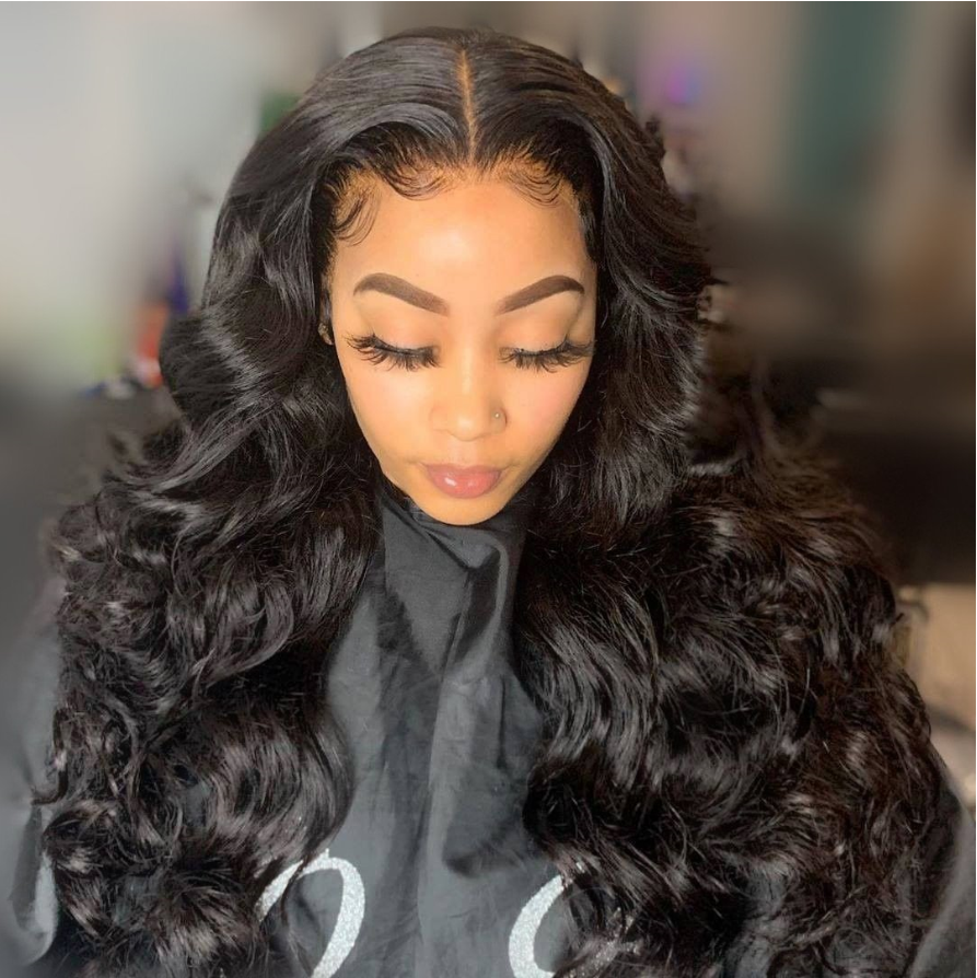 loose wave wedding 360 wigs