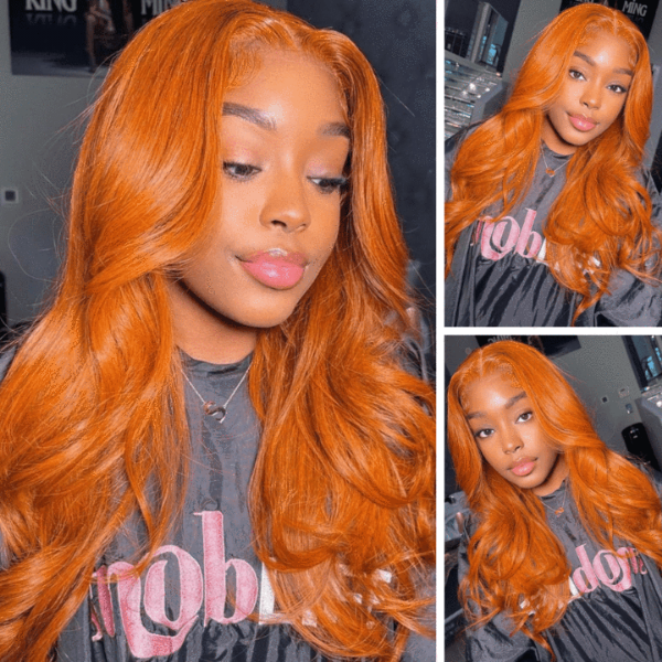 Ginger Lace Front Wig Loose Wave Hair Wig