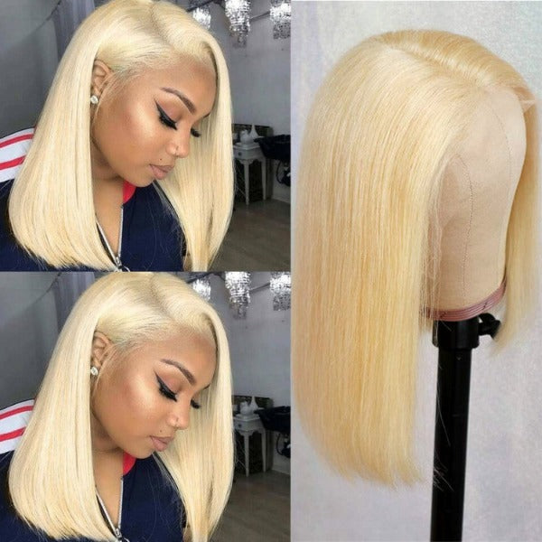 blonde bob full lace wig