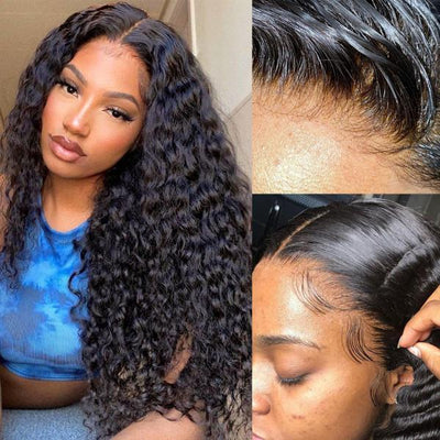 Deep Wave 13x4 Lace Frontal Human Virgin Hair -OQHAIR - ORIGINAL QUEEN HAIR