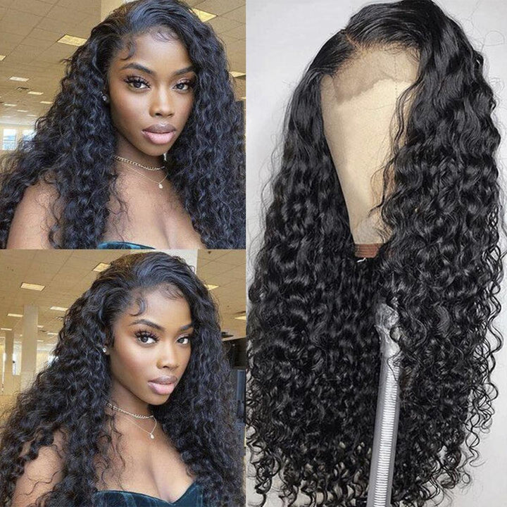 HD Lace Wigs 5x5 Lace Closure Wigs Water Wave Hair